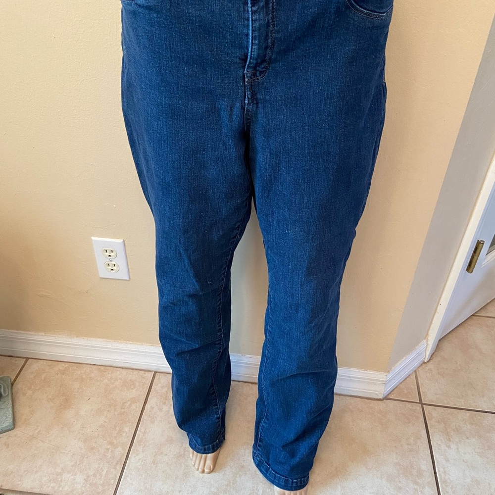 Gloria Vanderbilt blue jeans size 14 - Picture 5 of 10